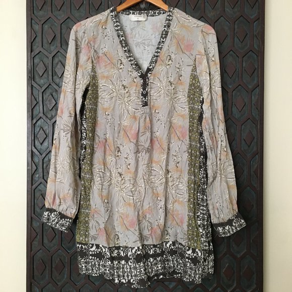 Pippa Tunic Old Rose Blouse - Picture 2 of 16